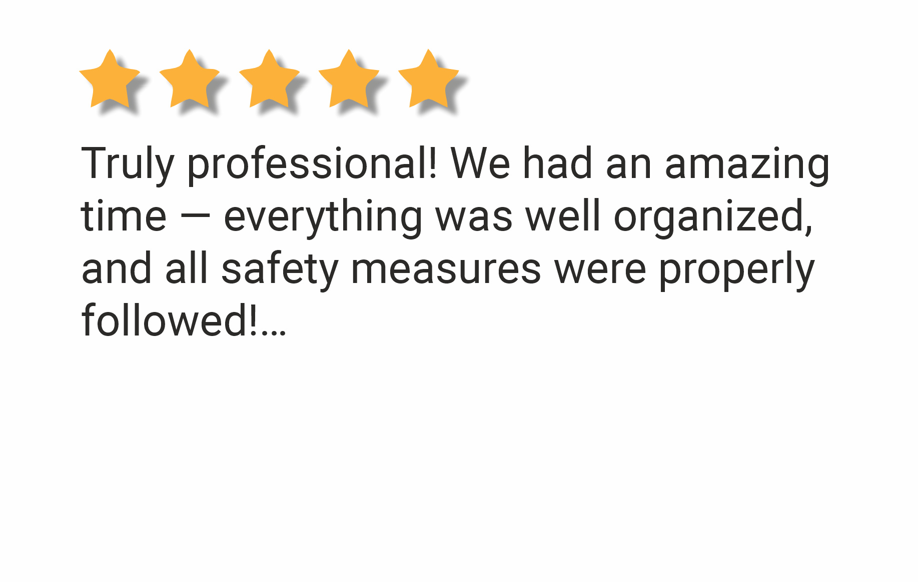 Google reviews